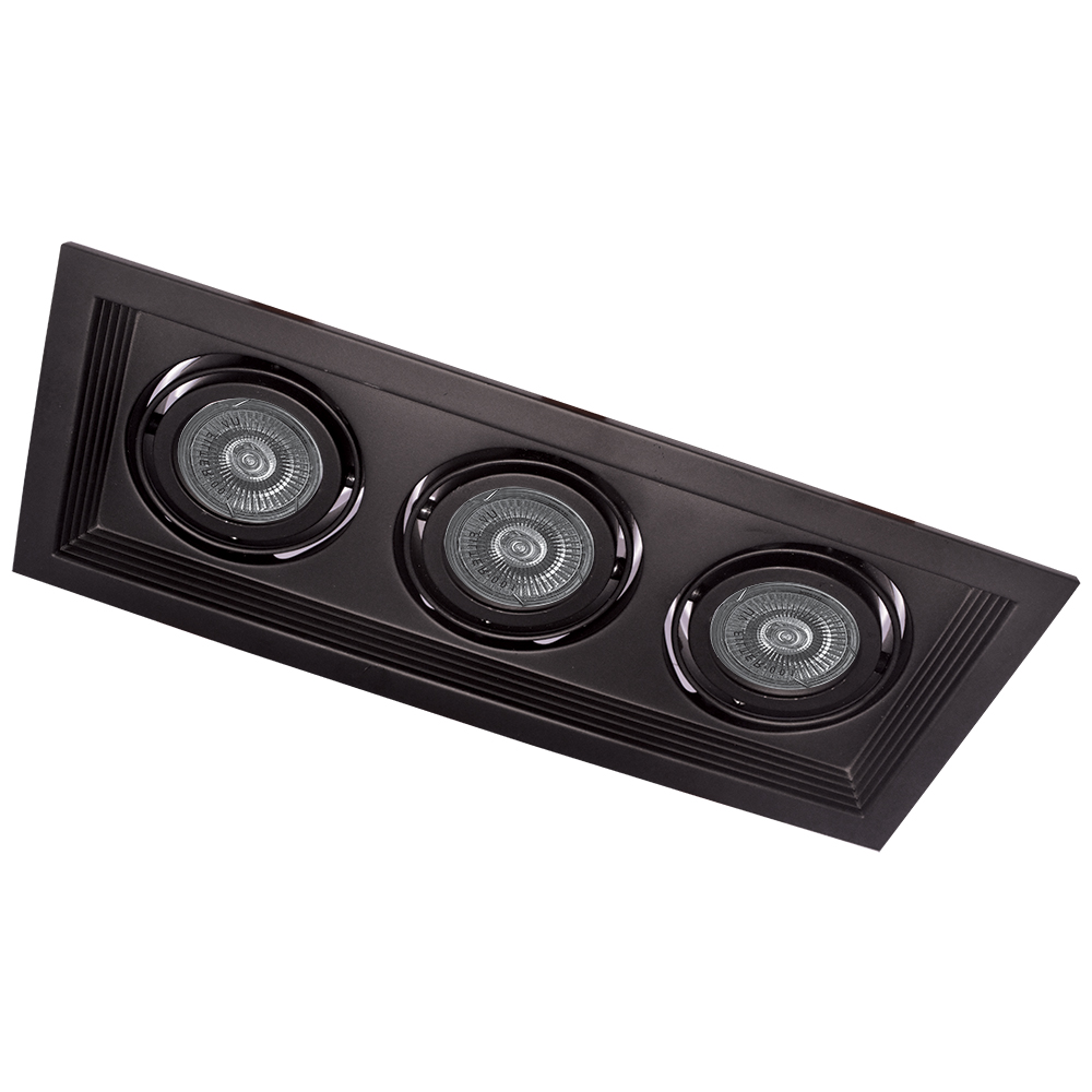 [6204] Карданний світильник Feron DLT203 під лампу чорний