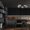 Накладний світильник Ardero BL1550-1 NEAPOL під лампу чорний