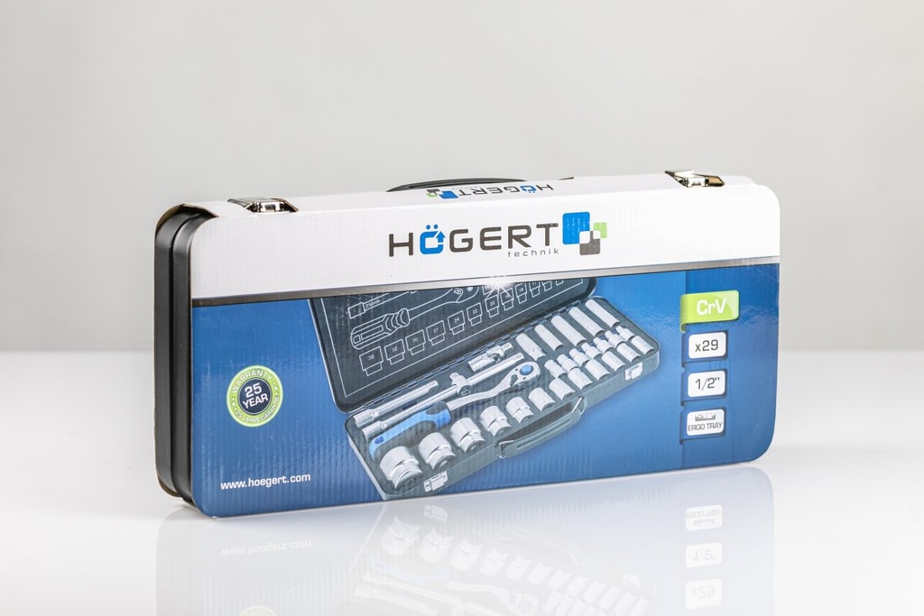 Набір інструментів HOEGERT 29 шт. 1/2" (HT1R480)