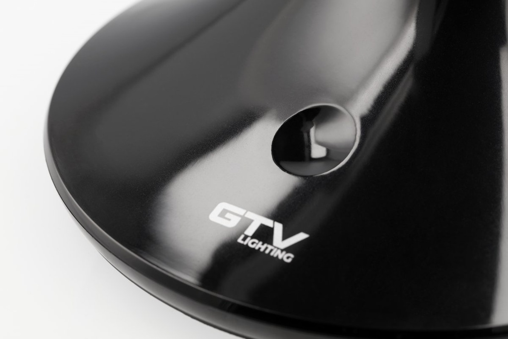 Настільна лампа GTV Halley 8W, AC220-240V, 4000K, Чорний, працює від power bank (LB-HAL8W-10-DEC)