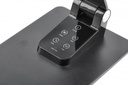 Настільна лампа GTV Loneos, 12W, 3-CCT, USB, Чорна, працює від power bank (LB-LON12W-10-DEC)