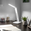Настільна лампа з індукційною зарядкою GTV IZUKA LED, 6W, CCT, біла, працює від power bank (LB-IZK6WCCT-00)