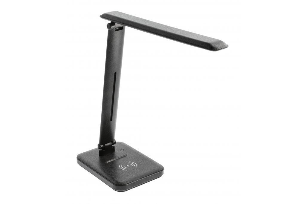 Настільна лампа з індукційною зарядкою GTV IZUKA LED, 6W, CCT, чорна, працює від power bank (LB-IZK6WCCT-10)