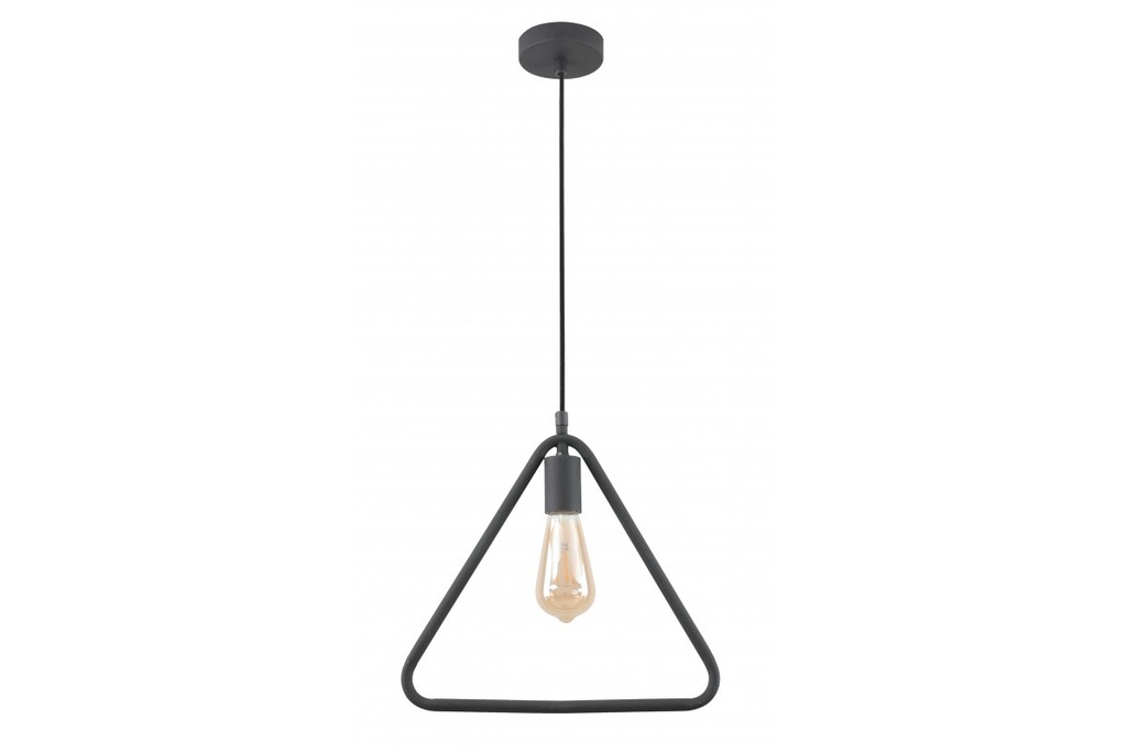 Підвісний світильник GTV decor GIJA, E27, max.40W, IP20, чорний (OS-GI-E27-10-DEC)
