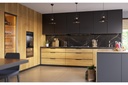 Підвісний світильник GTV decor MEES, E27, IP20, d30cm, чорний (OS-MEES-10-DEC)