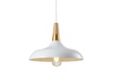 Підвісний світильник GTV decor SKANDI, E27, IP20, d35cm, Білий (OS-SKAN4-00-DEC)