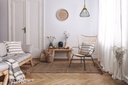 Підвісний світильник GTV decor TESS, E27, IP20, d24cm, чорний/золотий (OS-TESS-11-DEC)
