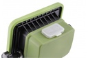 Прожектор з акумулятором GTV ALLEDO, 10W, IP54, 120°, 6400K, зелений (LD-ALCX10W-64)