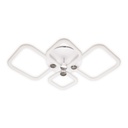 Світлодіодна накладна люстра Ardero AL6134-2ARD FELICITY 80Вт білий срібло