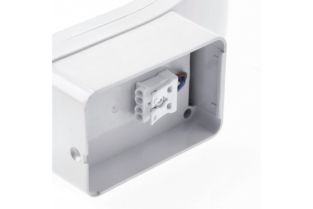 Світильник 10W настінний фасадний світлодіодний GTV PARIS LED, IP54, 140°, 4000K, білий (LD-PAR10W40BC-00)
