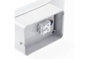 Світильник 10W настінний фасадний світлодіодний GTV PARIS LED, IP54, 140°, 4000K, білий (LD-PAR10W40BC-00)