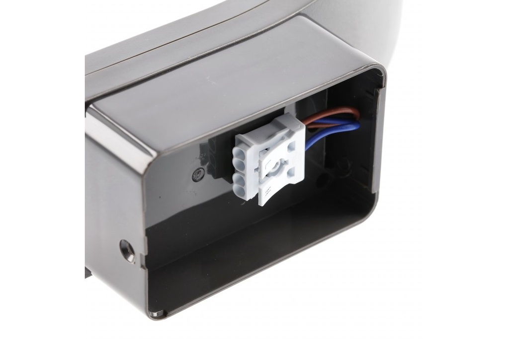 Світильник 10W настінний фасадний світлодіодний GTV PARIS LED, IP54, 140°, 4000K, сірий (LD-PAR10W40BC-10)