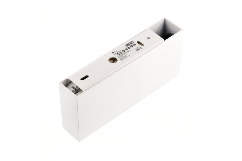 Світильник 15W LED GTV ARTEMIDA 3 роки гарантії, IP20, 4000K, 38°, прямокутний, білий (LD-ATM15WBP-NB)