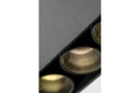 Світильник 15W LED GTV ARTEMIDA 3 роки гарантії, IP20, 4000K, 38°, прямокутний, чорний (LD-ATM15WCP-NB)