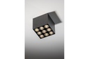 Світильник 20W LED GTV ARTEMIDA 3 роки гарантії, IP20, 4000K, 38°, квадрат, чорний (LD-ATM20WCK-NB)