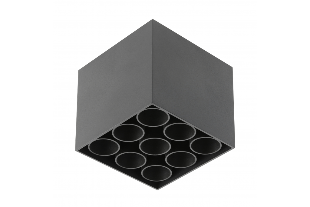 Світильник 20W LED GTV ARTEMIDA 3 роки гарантії, IP20, 4000K, 38°, квадрат, чорний (LD-ATM20WCK-NB)