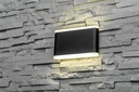 Світильник настінний подвійний GTV LED VALLA 12W, IP54, 4000K (LD-VALLA12W-40)