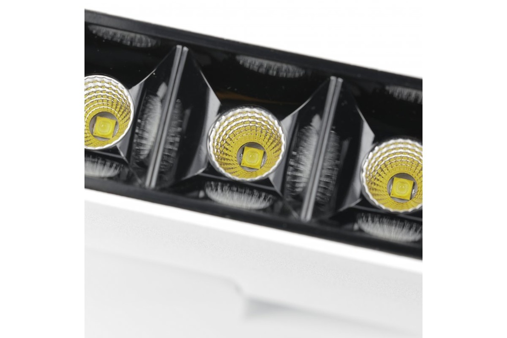Світильник трековий LED GTV SIERRA, 18W, IP20, 4000K, 48°, білий (XLD-SRA18WB-NB)