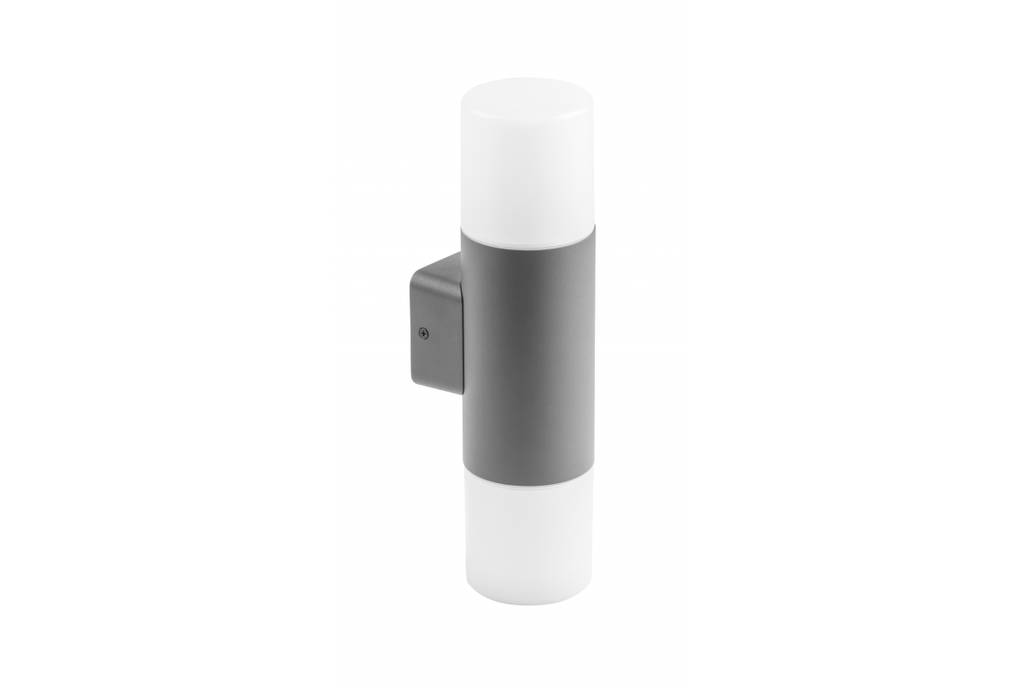 Світильник фасадний бра GTV CORTA-AUD, 2xE27, 2xMAX.25W, IP44, графіт (OS-CORDUA-30)