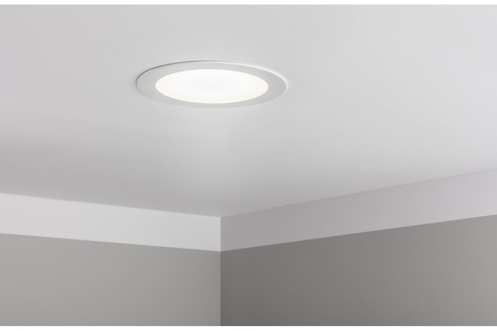 Світлодіодний світильник GTV AREZZO 18W, 1800Lm, AC220-240V, 50/60 Hz, PF>0,9, Ra≥80, IP54, IK08, 110°, CCT(3000/4000/6400K)