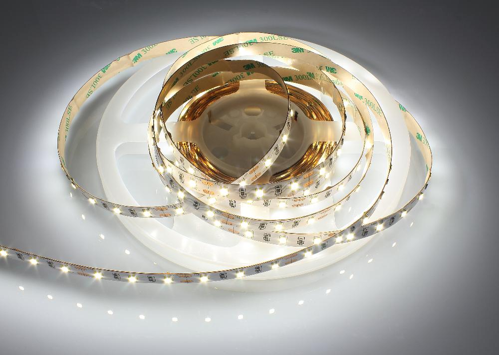 LED лента PROLUM™ 12V; 2835\60; IP20; Series "S", Білий (5500-6000К)