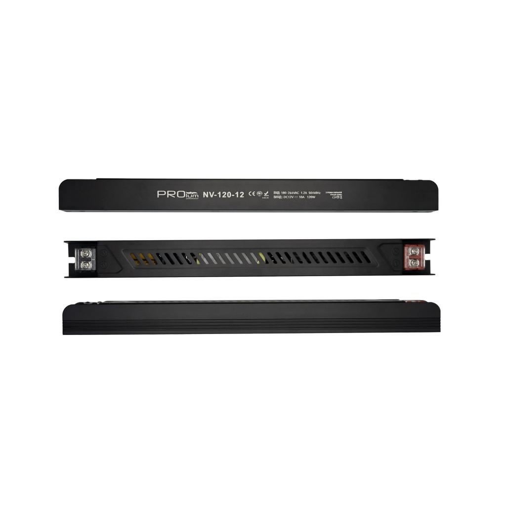 Блок живлення PROLUM™ 12V, 120W, 10А, Series "NV"