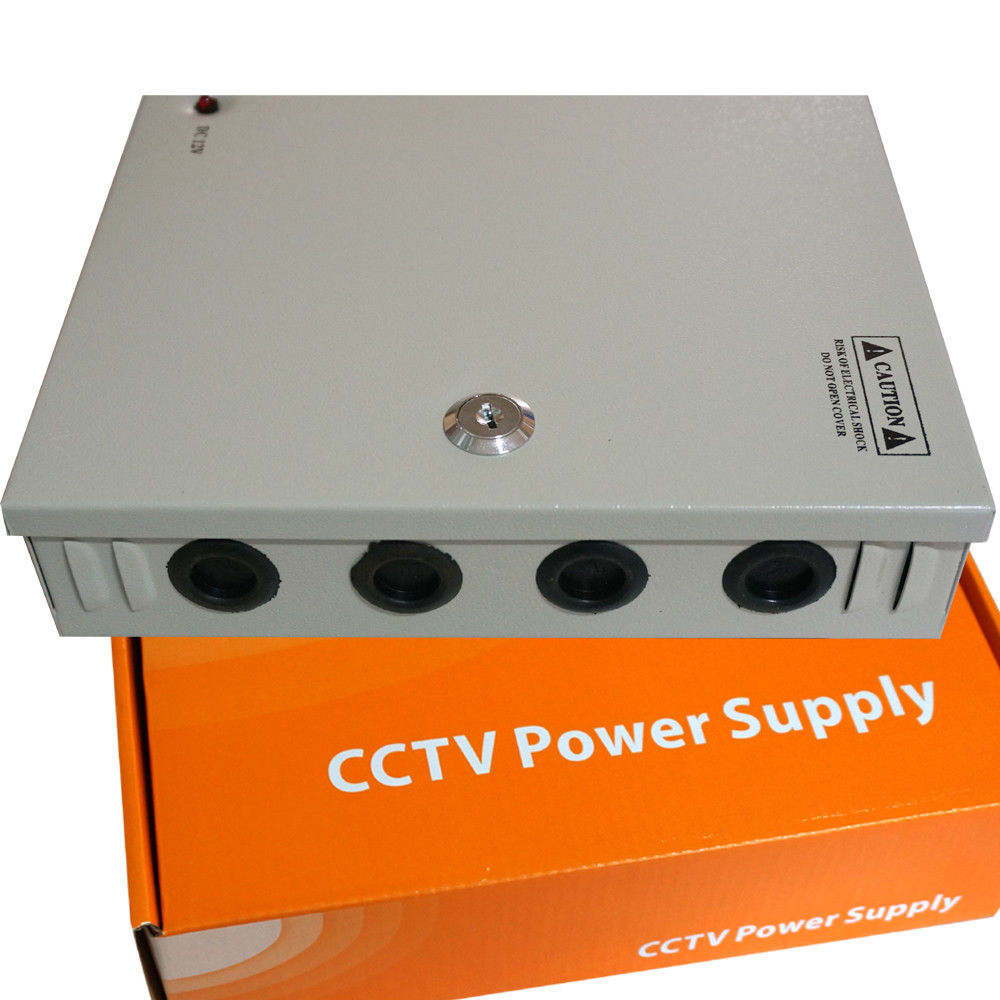 Блок живлення PROLUM™ 12V, 180W, 15A, 9 каналів, Series "ССTV"