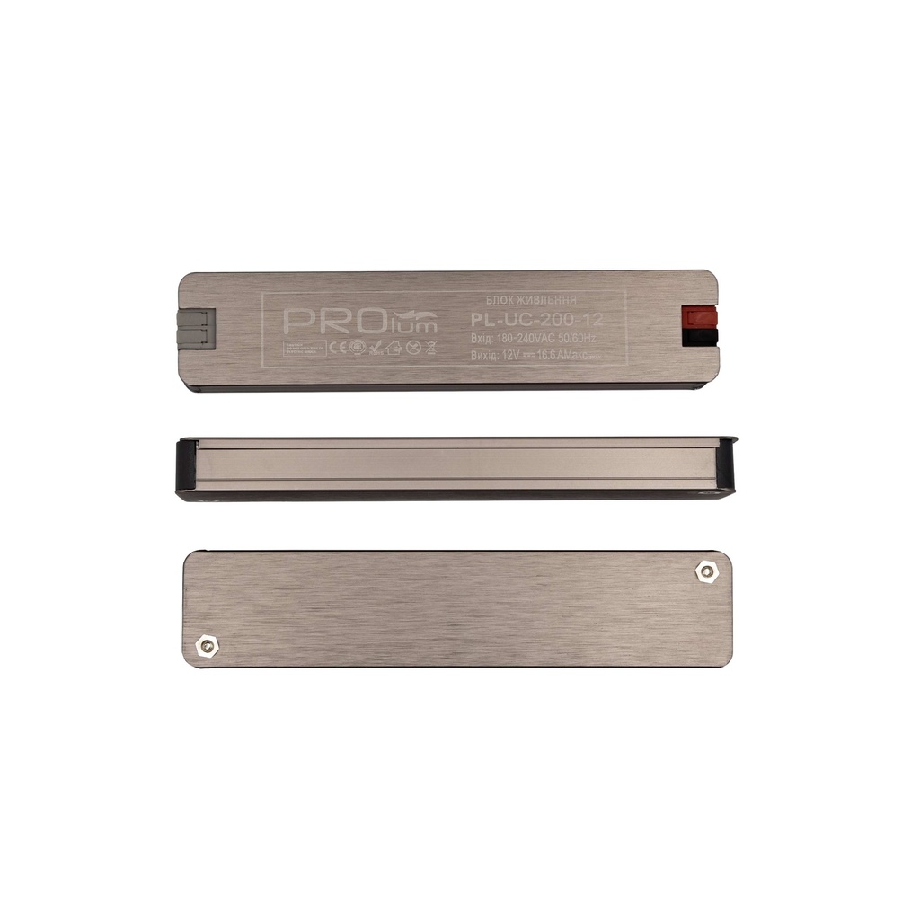 Блок живлення PROLUM™ 12V, 200W, 16.6А, Series "UC"