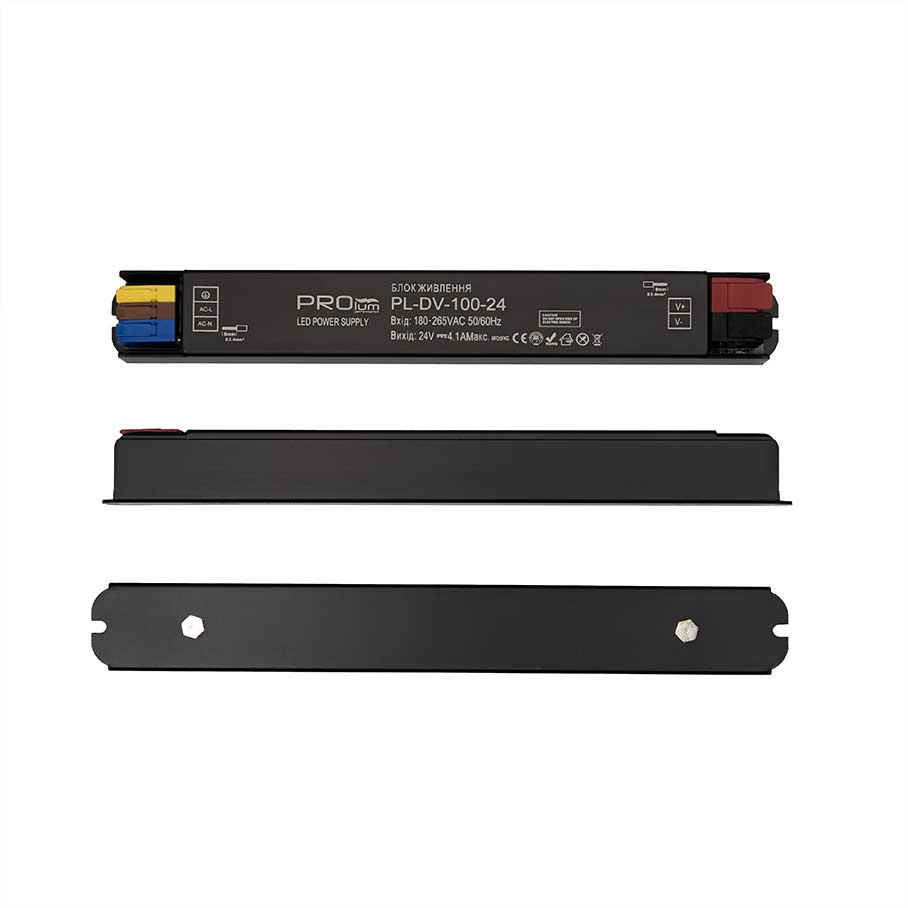 Блок живлення PROLUM™ 24V, 100W, 4.16А, Series "DV"