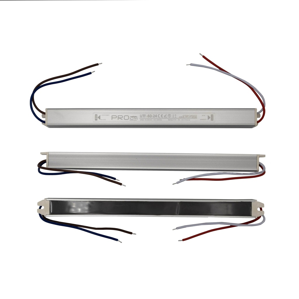 Блок живлення PROLUM™ 60W, 24V, 2.5А, Series "UTF"