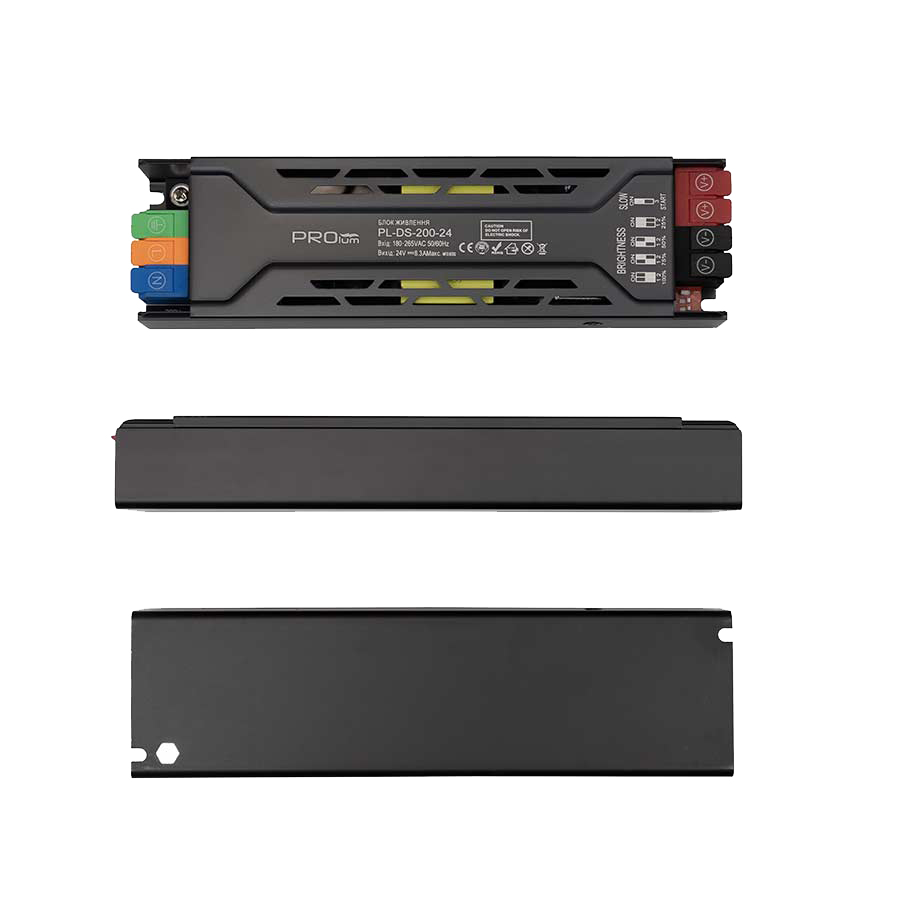 Блок живлення PROLUM™ Dimmer\Slow Start 24V, 200W, 8.33А, Series "DS"