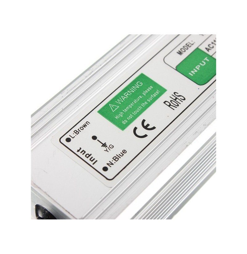 Блок живлення імпульсний PROLUM 50W 12V (IP67,4,16А) Series "WPS"