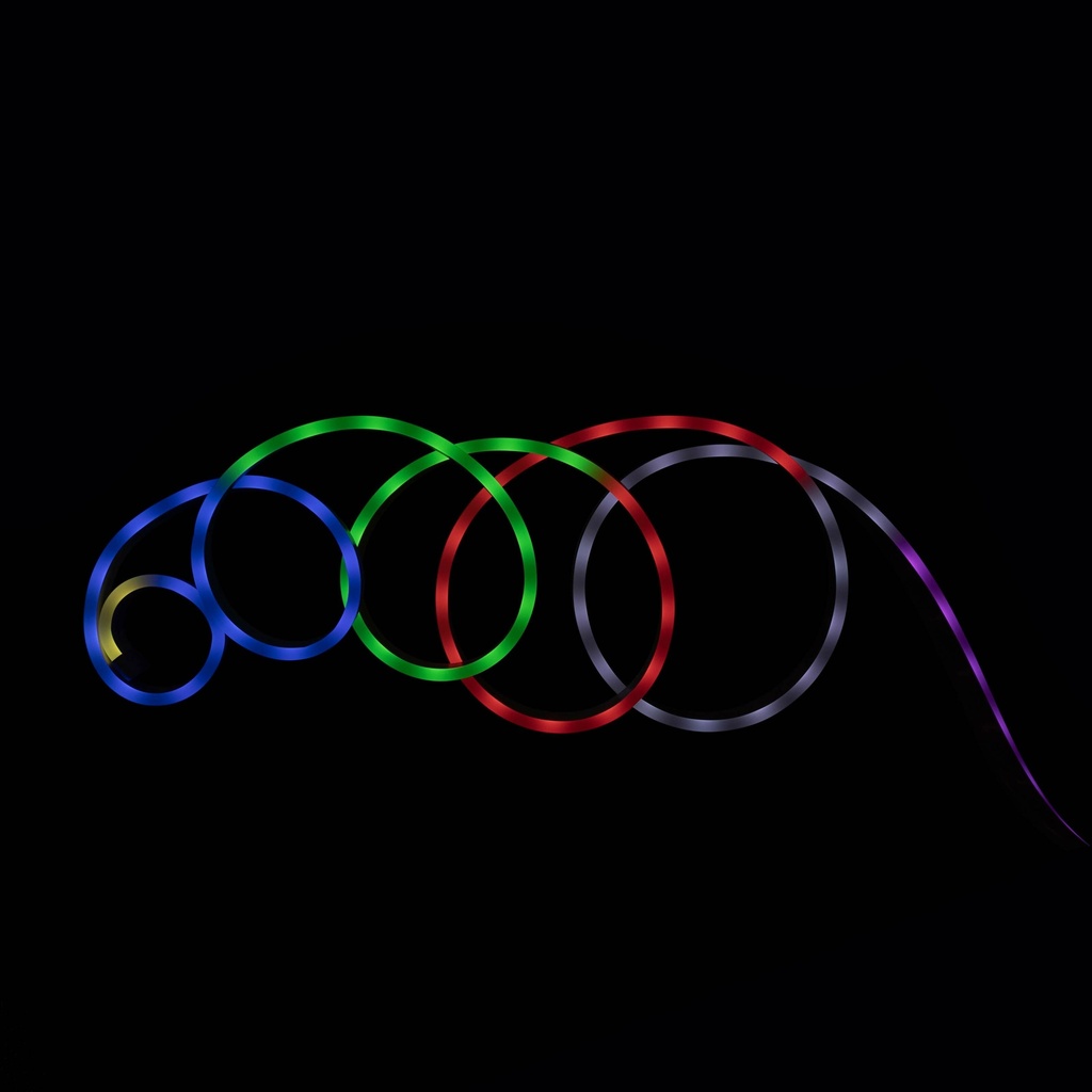 Готовий набір неонової стрічки PROLUM™ 5V; 6x16; 5M; RGB FULL COLOR