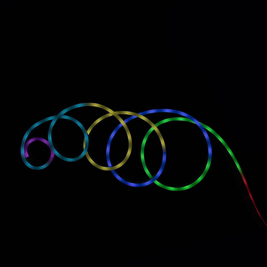 Готовий набір неонової стрічки PROLUM™ 5V; 6x16; 5M; RGB FULL COLOR