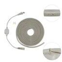 Готовий набір Світлодіодної LED стрічка 220V PROlum™ IP67 5730\120 Series "S", Білий (5500-6000К)