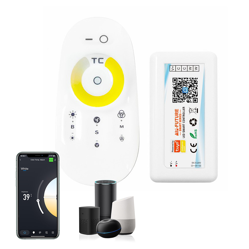 Димер CCT PROLUM Wi-Fi; TUYA; TOUCH; 18A; Series: HomeLink
