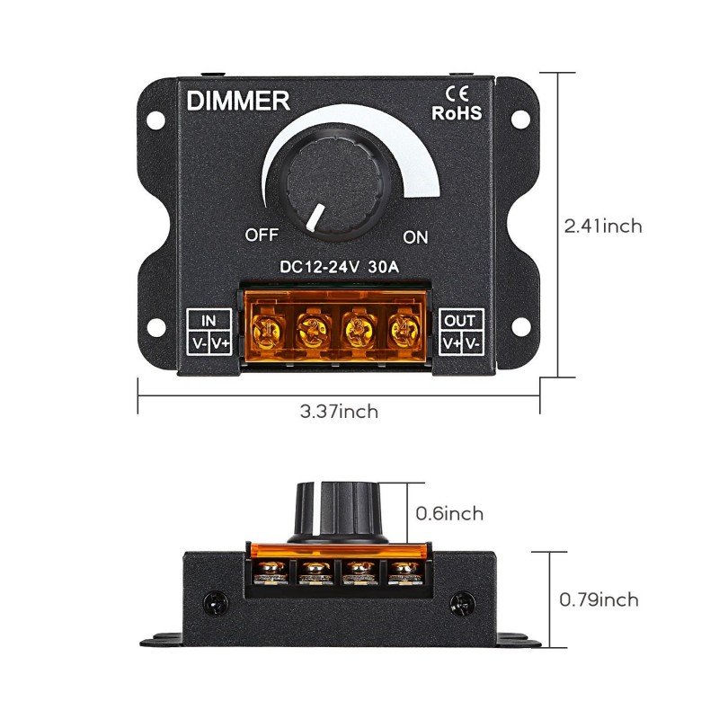 Димер Prolum 30A KNOB