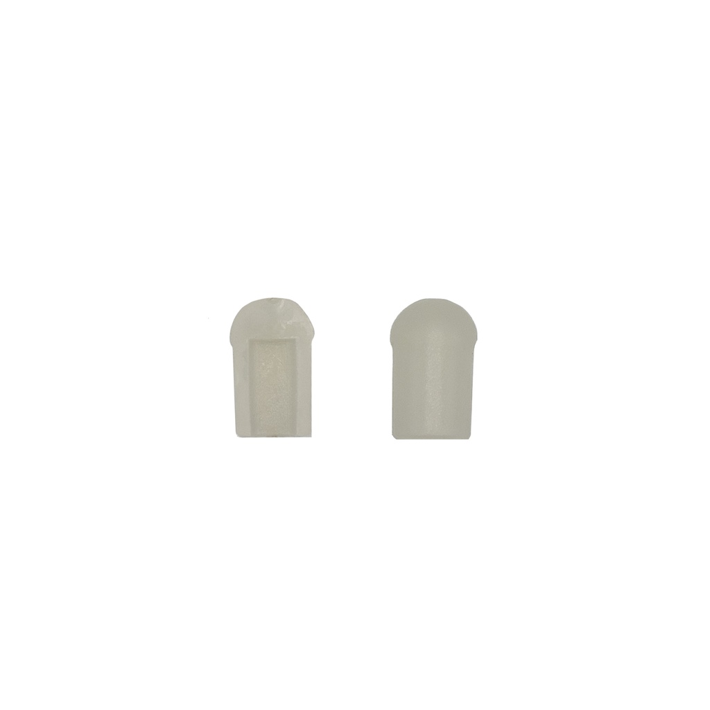 Заглушка PROLUM™ для LED неону 8x16 ,Білий