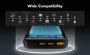 Зовнішній акумулятор Power Bank VEGER 20000MAH (W2032C)