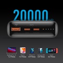 Зовнішній акумулятор Power Bank VEGER 20000MAH (W2032C)