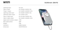 Зовнішній акумулятор Power Bank VEGER PD 10000MAH (W1171)