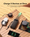 Зовнішній акумулятор Power Bank VEGER TANK LITE 56000MAH (W5001С)