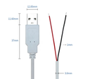 Кабель USB 2.0 PROLUM™ - 1М, Білий