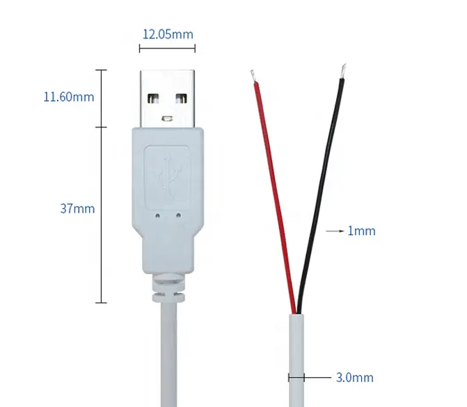 Кабель USB 2.0 PROLUM™ - 2М, Білий