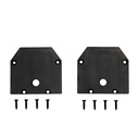 Комплект заглушок PROLUM™ M20; для магнітного трекового шинопровіду - P19 (2шт)