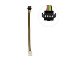 Конектор SMD5050 PROLUM™ RGB SPI 8mm (провід 4 pin + затискач)