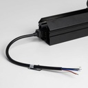 Конектор підключення PROLUM™ 48V; для магнітної трекової системи М20; Чорний