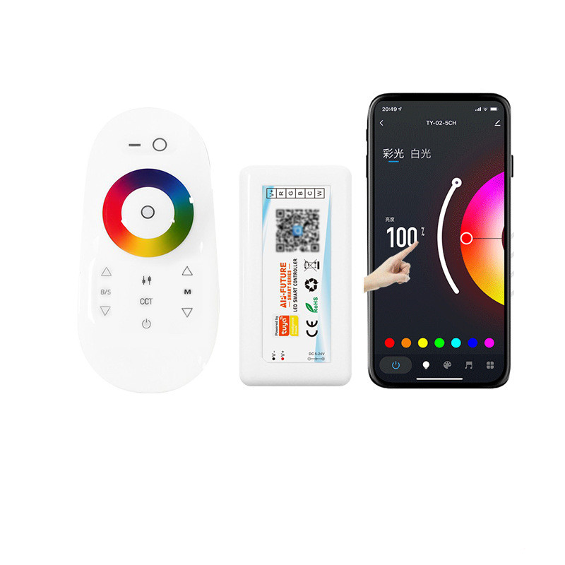 Контролер PROLUM RGB+W; Wi-Fi; TUYA; TOUCH; 18A; Series: HomeLink