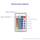 Контролер PROLUM RGB; з пультом 24 кнопки IR; Mini; BLUETOOTH; TUYA; 6A; Series: HomeLink