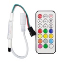 Контролер PROLUM SPI RGB  (21 кнопка; IR; 6A;)